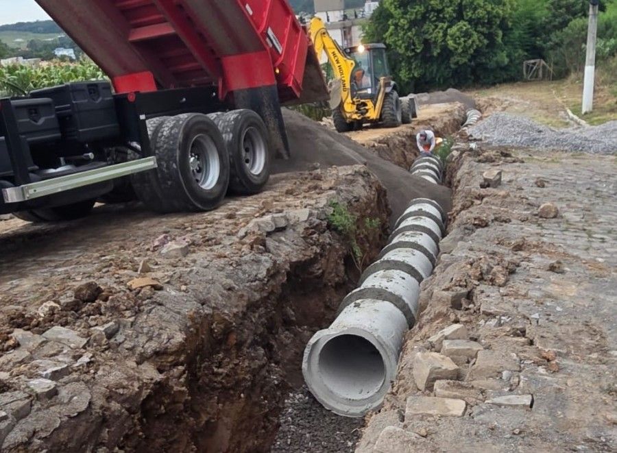 Obra de R$ 2,6 milhões em Carlos Barbosa busca resolver problemas de alagamento