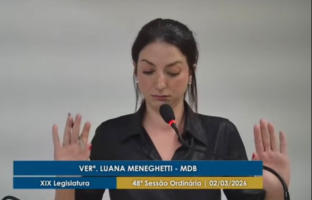 Vereadora das Fakes News usa a tribuna para defender Micael Caríssimi e MDB
