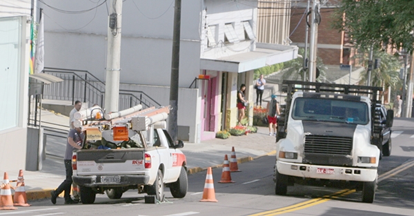 Área Central de Bento Gonçalves fica sem luz nesta segunda-feira