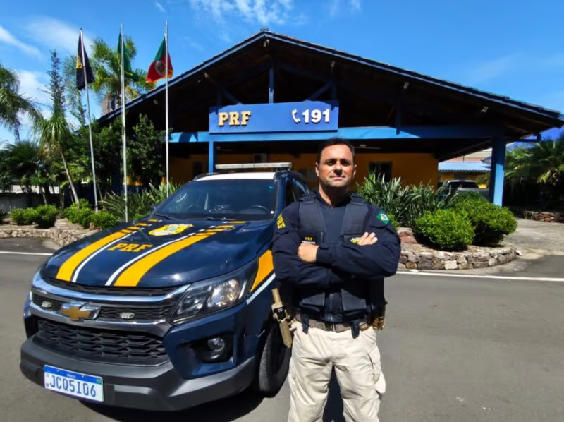 Novo chefe da PRF assume em Bento e promete combate duro ao crime