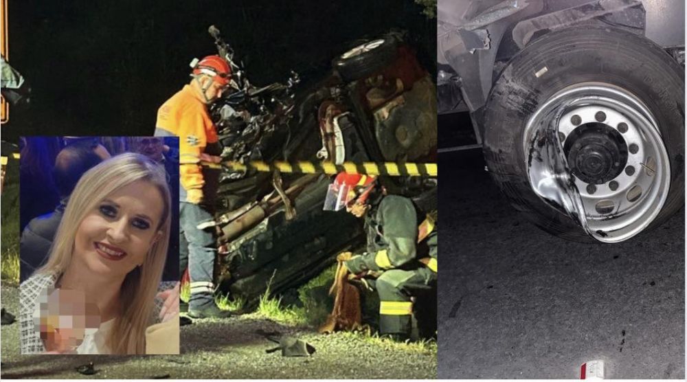 Esposa de músico morre em acidente na BR-470 entre Carlos Barbosa e Garibaldi