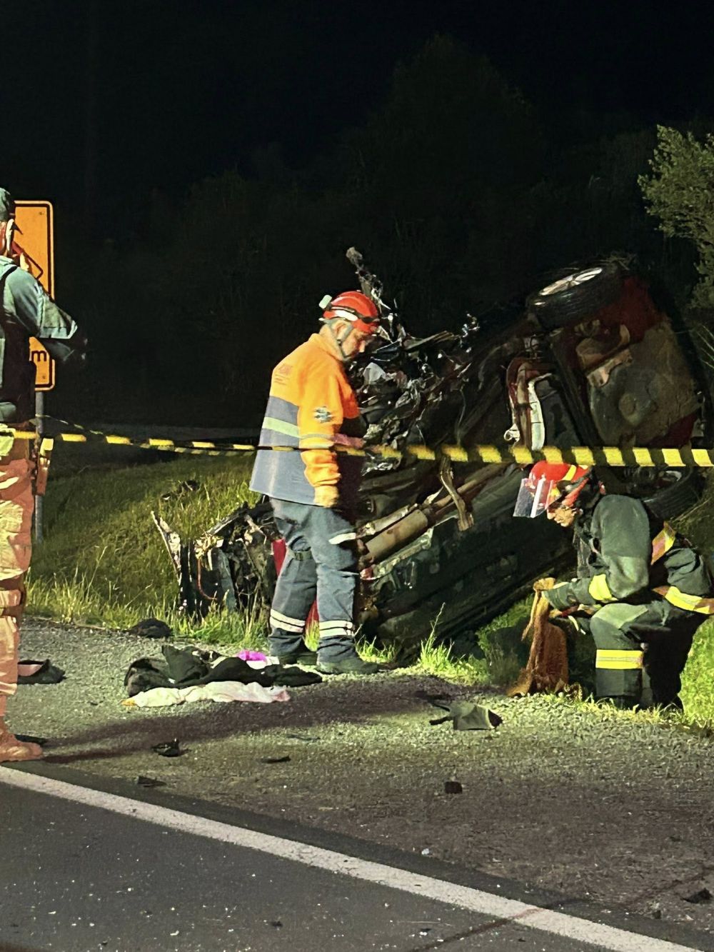 Esposa de músico morre em acidente na BR-470 entre Carlos Barbosa e Garibaldi