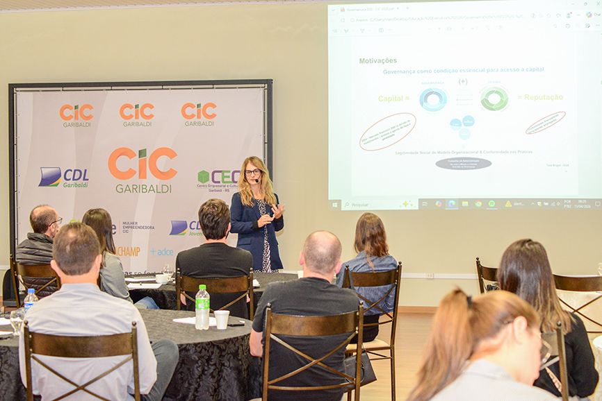 CIC de Garibaldi realiza evento voltado a Governança Corporativa