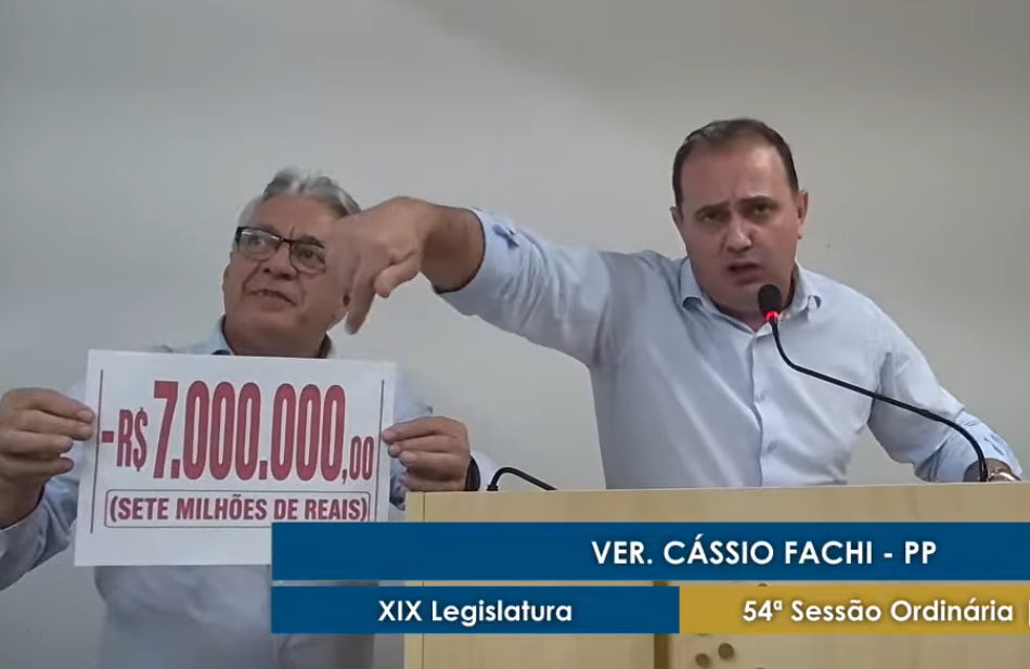 "È Corte ou Calote?" dispara vereador durante a sessão da Câmara