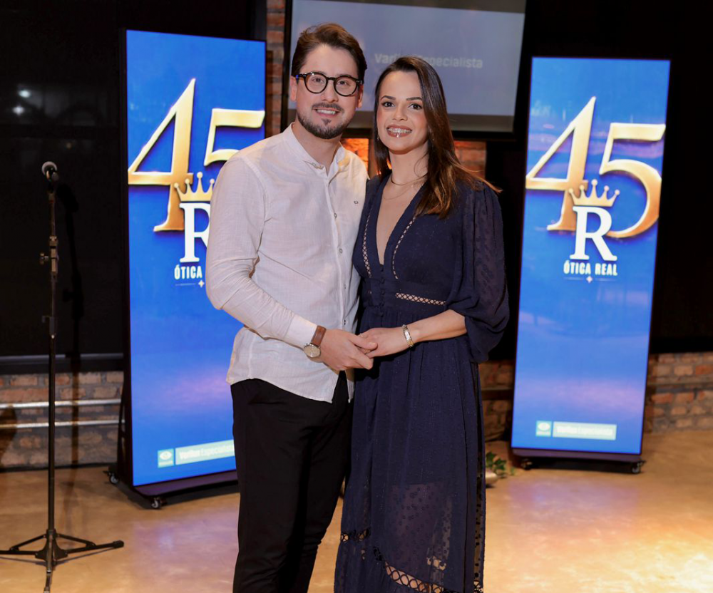 Ótica Real celebra 45 anos com jantar exclusivo em Garibaldi