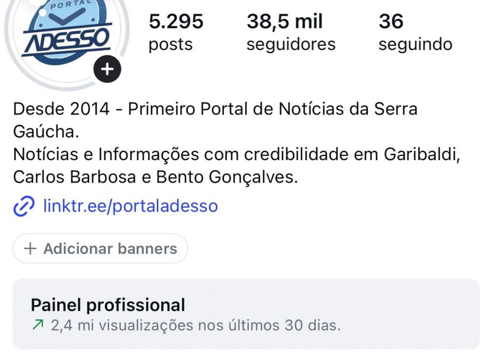  Audiência do Portal Adesso ultrapassa 2,5 milhões de visualizações em 30 dias