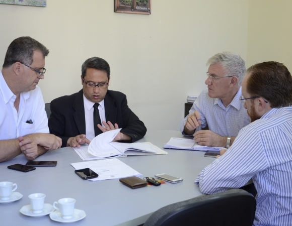 Encontro no DAER discutiu as estradas da Região