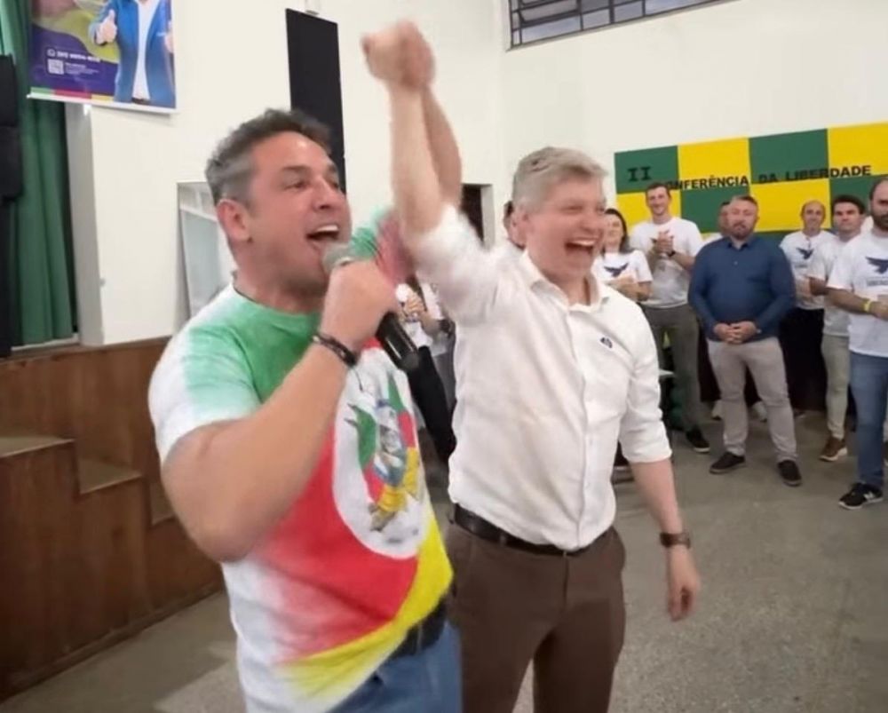 Zucco e  Marcel Van Hattem lideram pesquisa para o Governo e Senado no RS