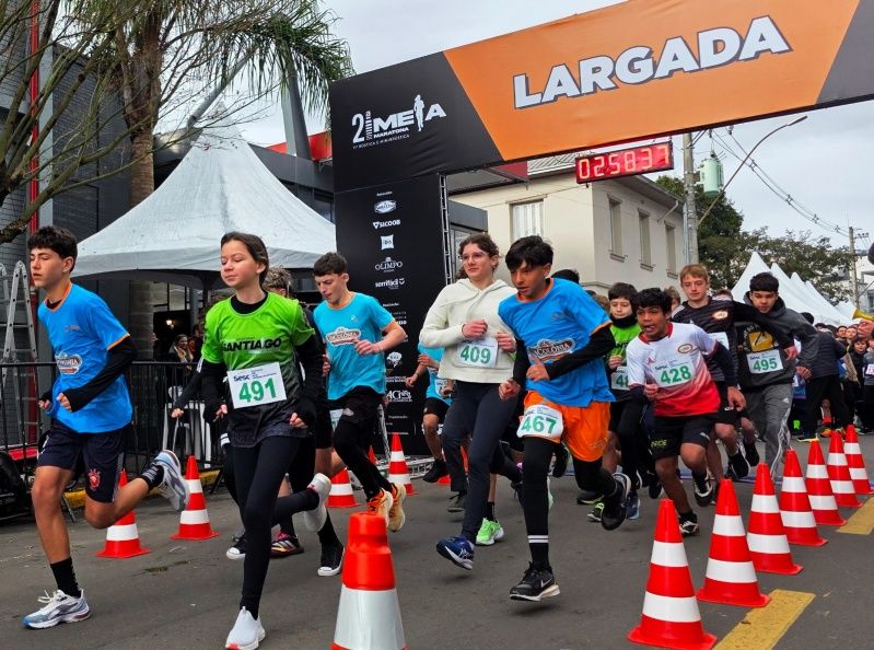 Mais de 500 atletas movimentaram Carlos Barbosa em prova do FestiQueijo