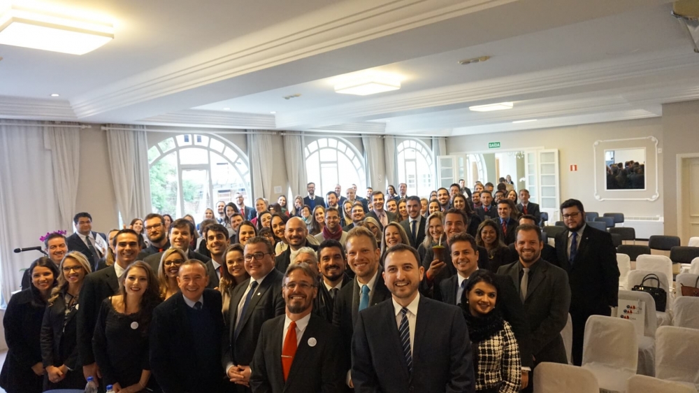 Encontro de jovens advogados com a participação de Clóvis Tramontina