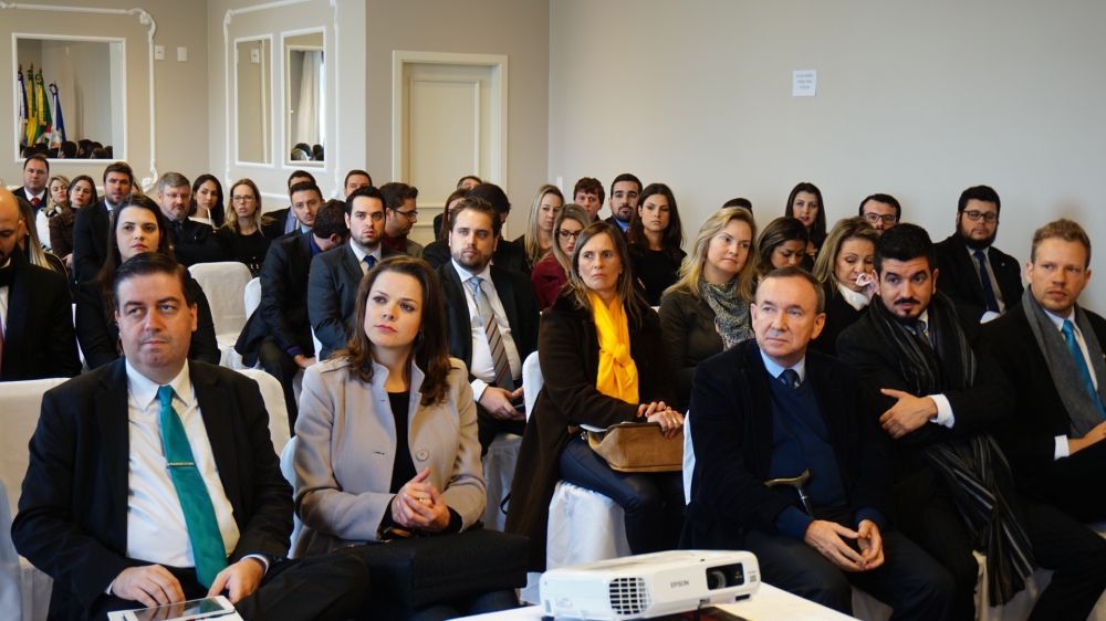 Encontro de jovens advogados com a participação de Clóvis Tramontina