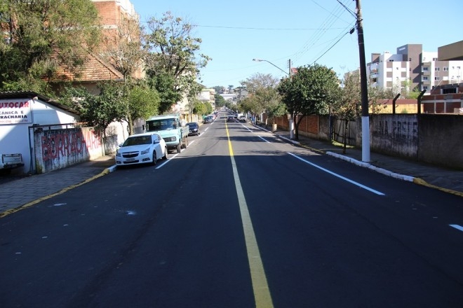 Av. Presidente Vargas terá estacionamento oblíquo em Garibaldi