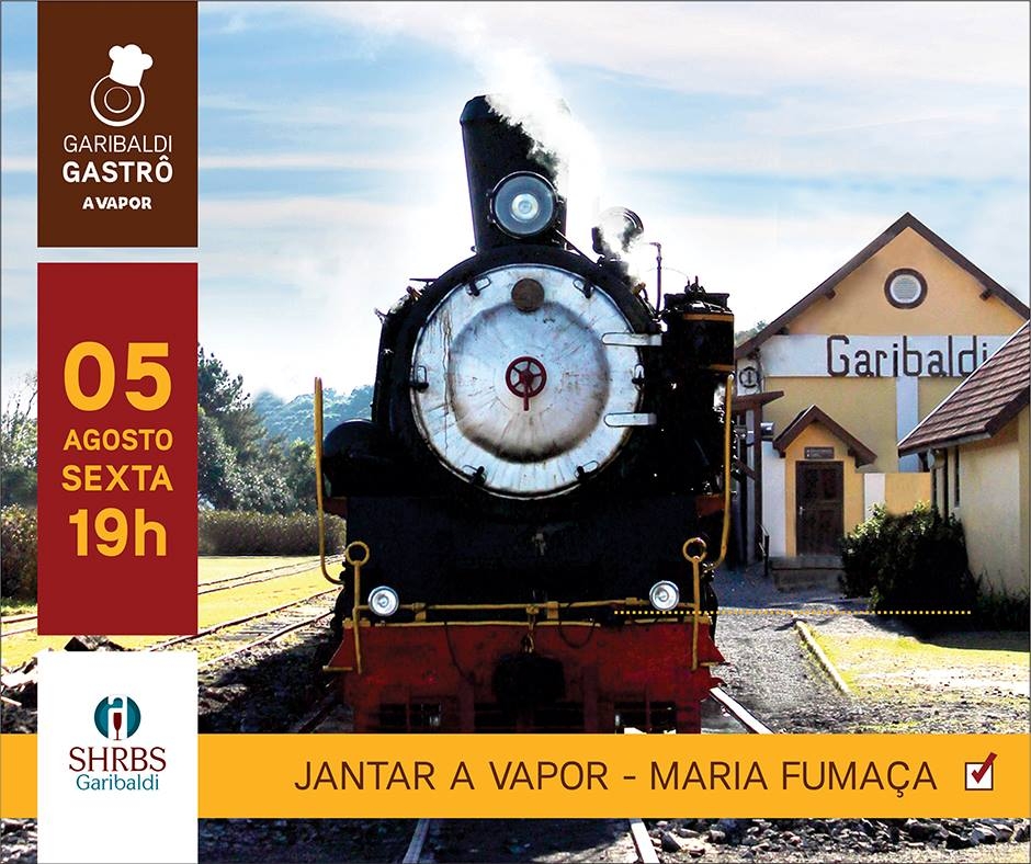 Evento promove jantar dentro da “Maria Fumaça”