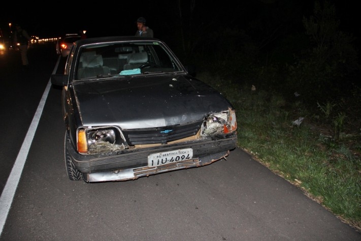 Mulheres ficam feridas em acidente na BR 470 no trecho de Garibaldi