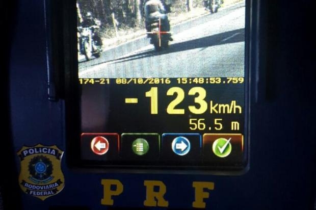PRF aplica quase 2 mil multas na BR 470 neste sábado na Serra