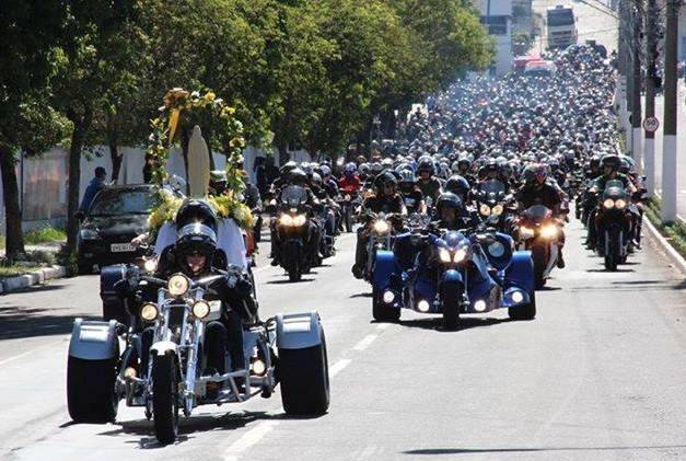 AGAMO: Motociclistas fazem romaria à gruta do Araripe