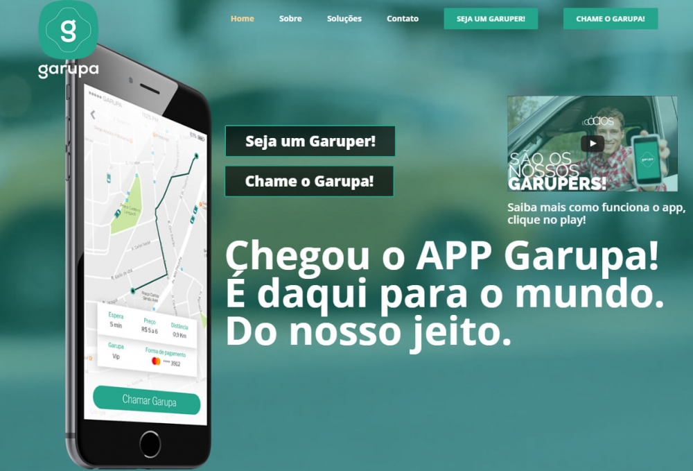 Concorrente do UBER vai funcionar em Bento Gonçalves, Caxias e Farroupilha