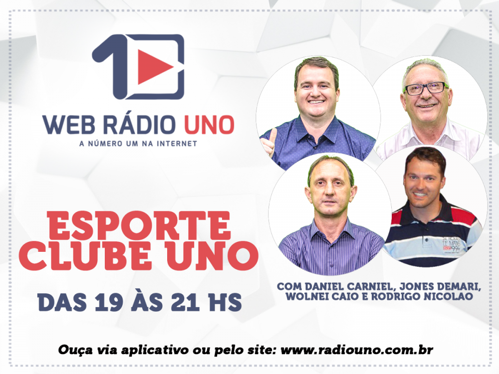 Web Rádio UNO estreia o programa "Esporte Clube UNO"