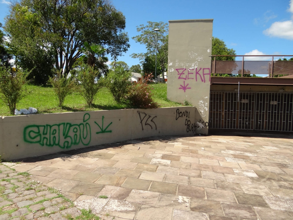 Comunidade reclama do abandono na Praça da Ermida em Garibaldi