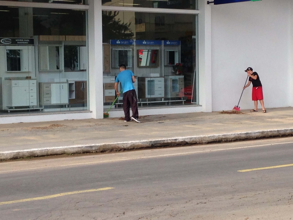 Em Garibaldi, sábado é de limpeza e de contabilizar prejuízos