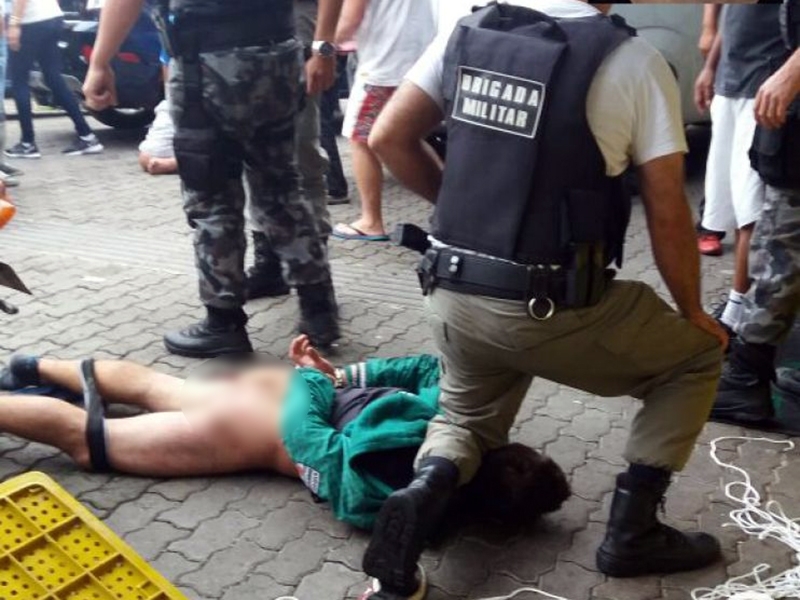 Comerciante baleado por bandidos deixou hospital em Bento Gonçalves