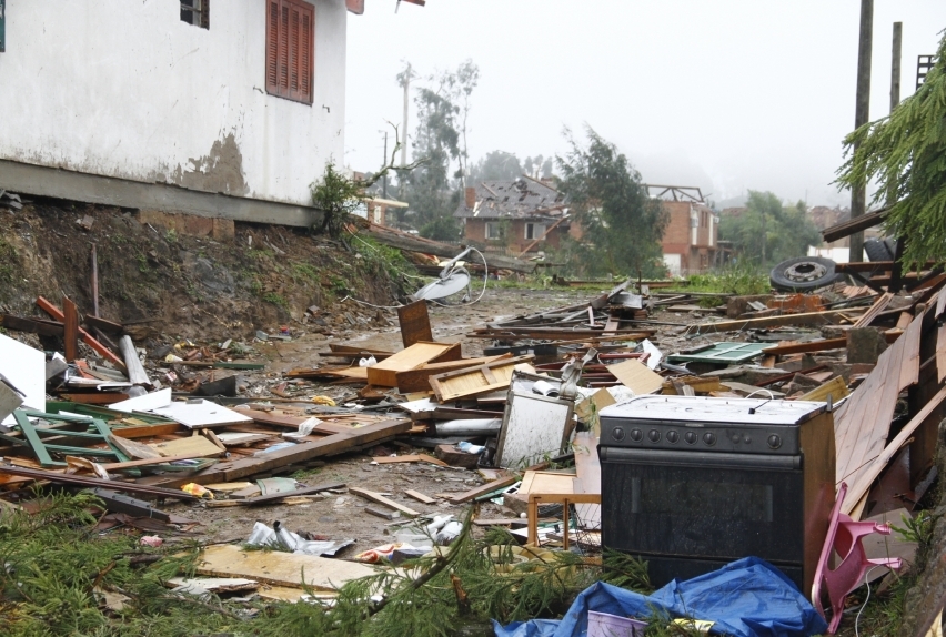 Vice-prefeito de São Francisco de Paula fala sobre a destruição na cidade