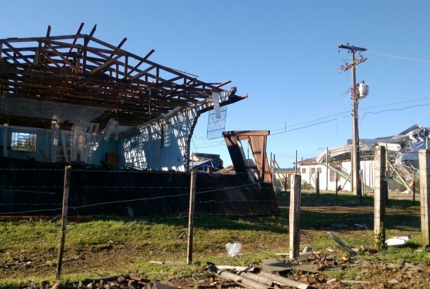 Vice-prefeito de São Francisco de Paula fala sobre a destruição na cidade