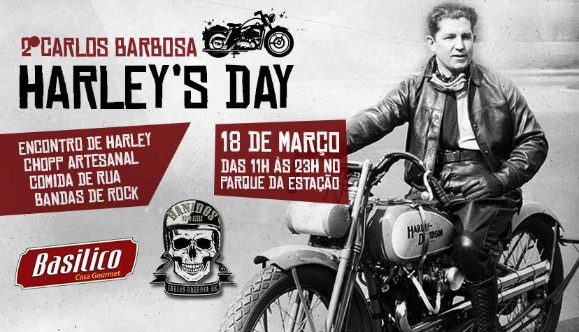 Motos Harley Davidson invadem Carlos Barbosa no fim de semana