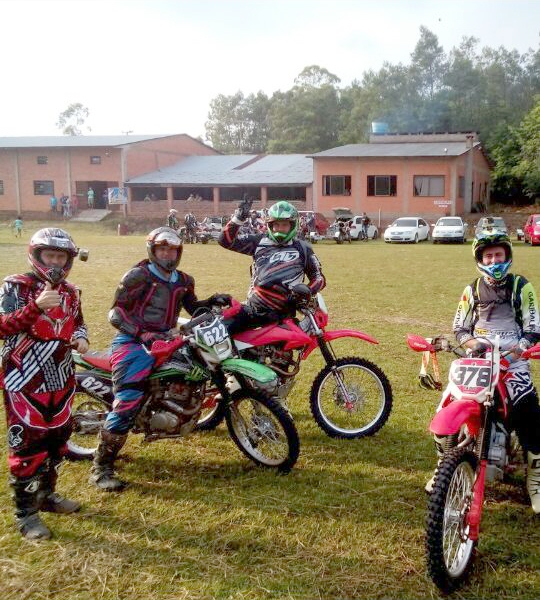 Trilheiros participam de evento para auxiliar às vítimas de São Francisco de Paula