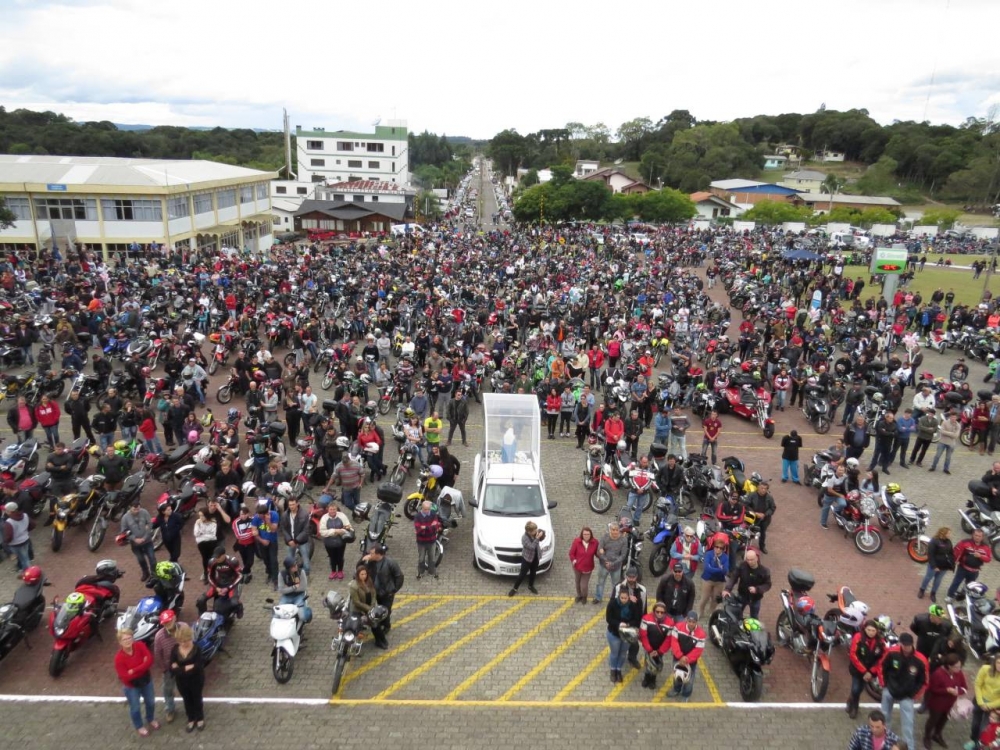 Cerca de oito mil motociclistas vão a Caravaggio para última pré-romaria do ano