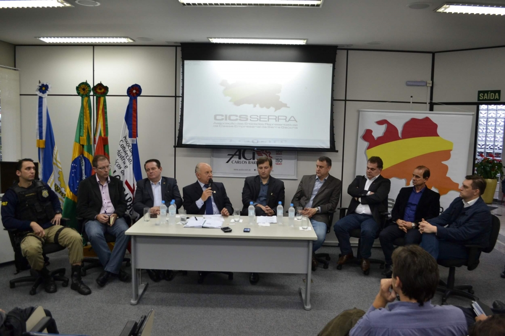 Reunião apresenta panorama de segurança e melhorias nas estradas da Serra