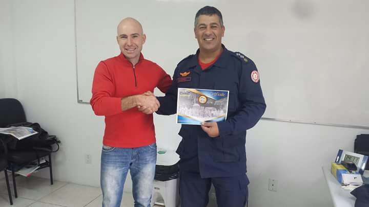 Comandante dos Bombeiros de Bento Gonçalves é homenageado