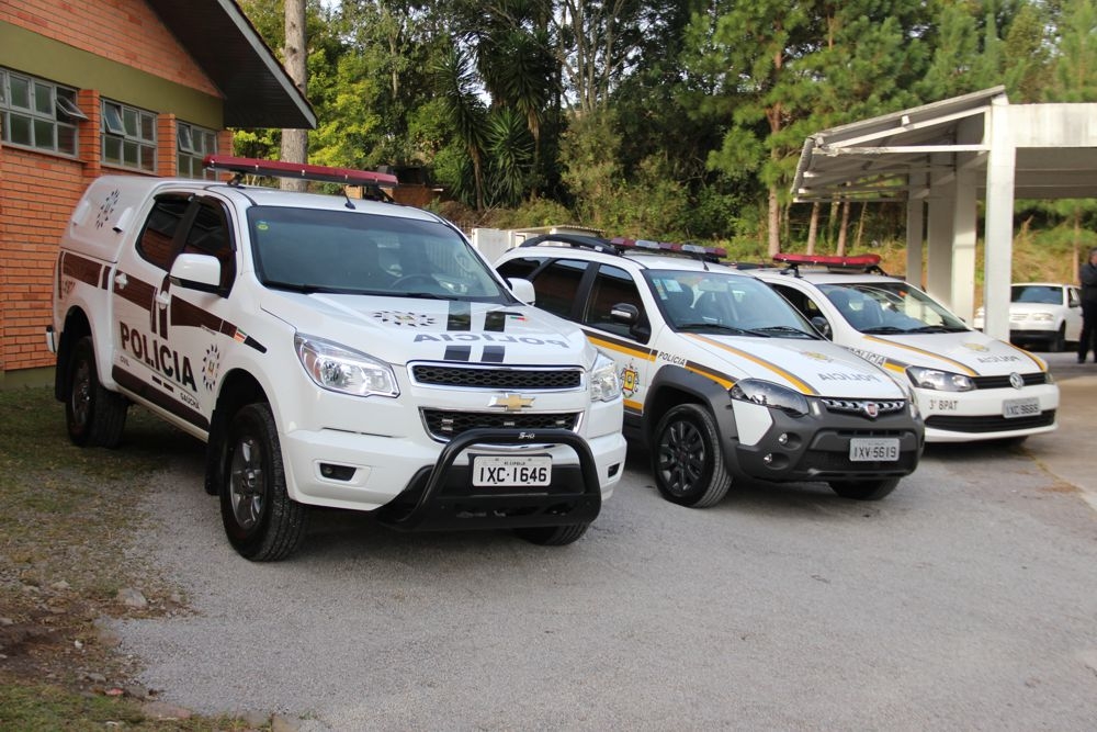 Polícia Civil e Brigada Militar ganham novas viaturas em Garibaldi