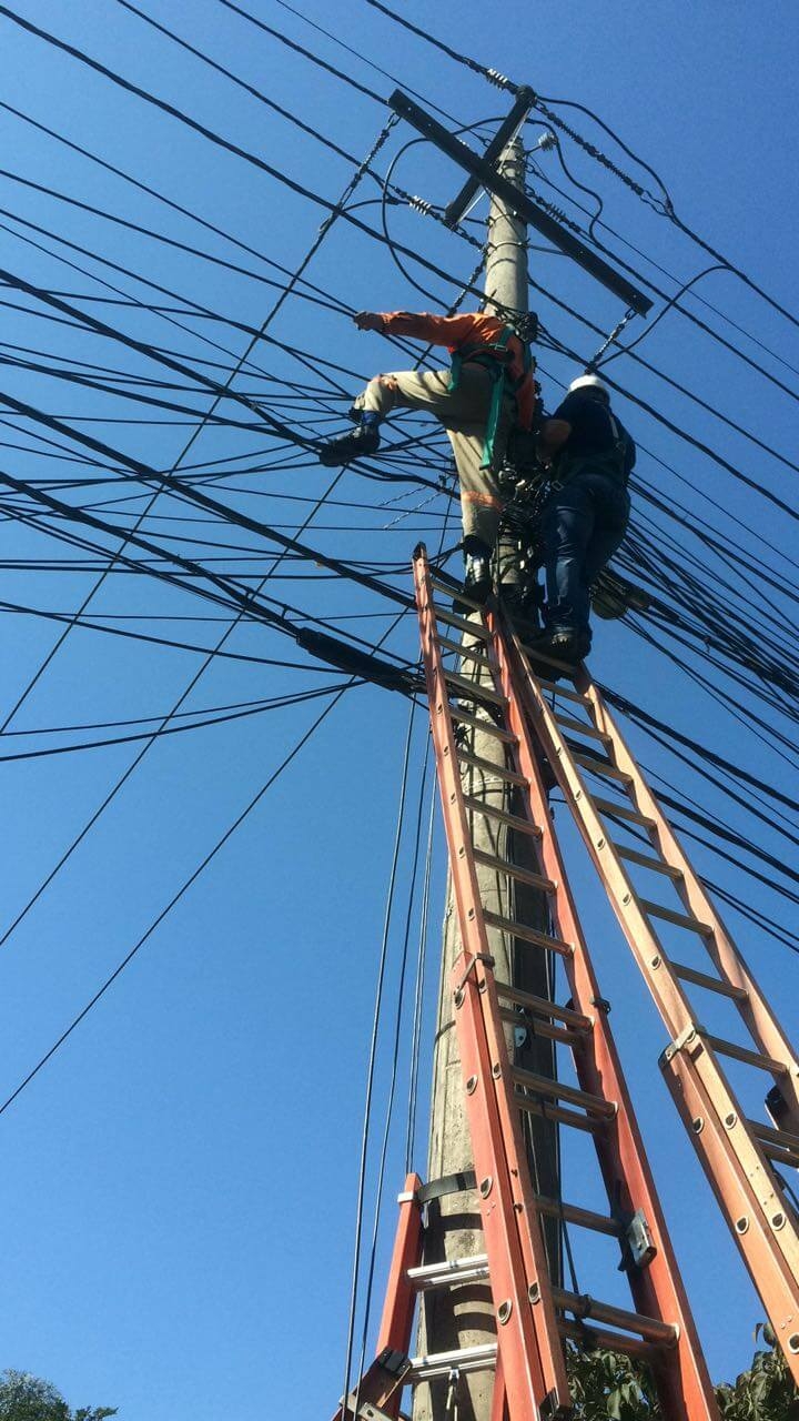 Incêndio em transformador causa interrupção no sinal da Internet