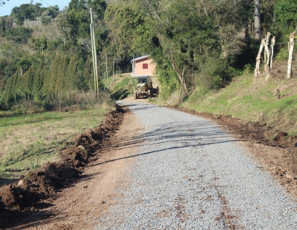 Melhorias nas estradas do Vale dos Vinhedos