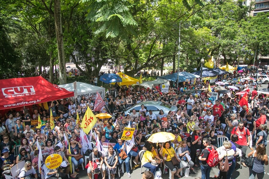  Escolas Estaduais de Carlos Barbosa e Garibaldi não aderem à greve do Magistério
