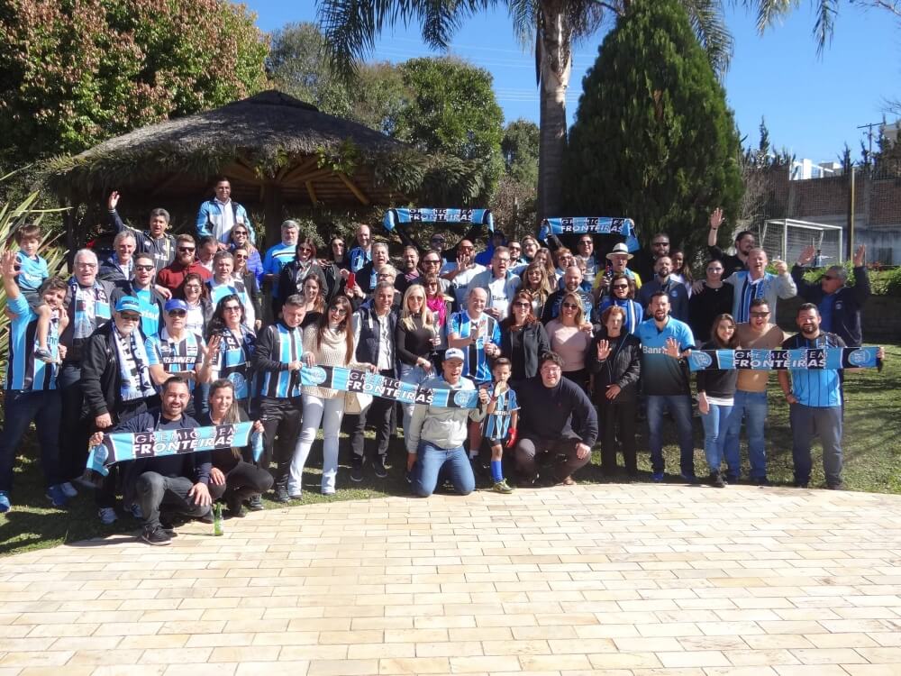 Vice-presidente do Grêmio participa de evento na Garibaldina