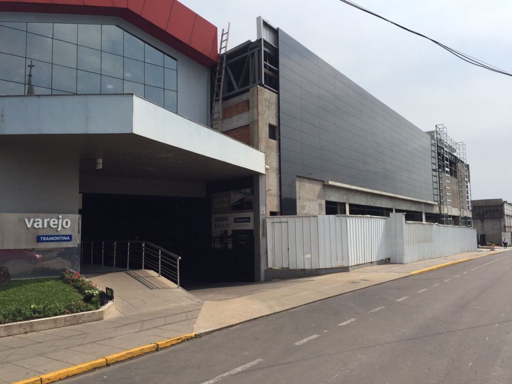 Obras no varejo da Tramontina avançam em Carlos Barbosa