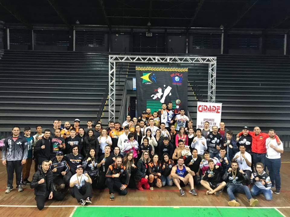 Equipe Garra Team conquista vitória na Copa RS de Muay Thai