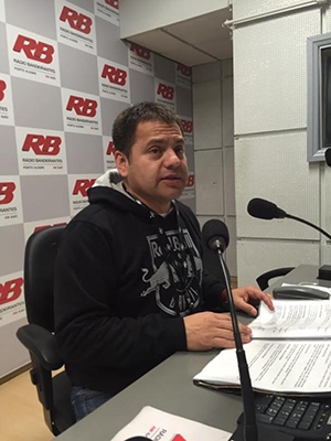 Narrador Zé Aldo Pinheiro fala na Web Rádio UNO sobre seu desafio