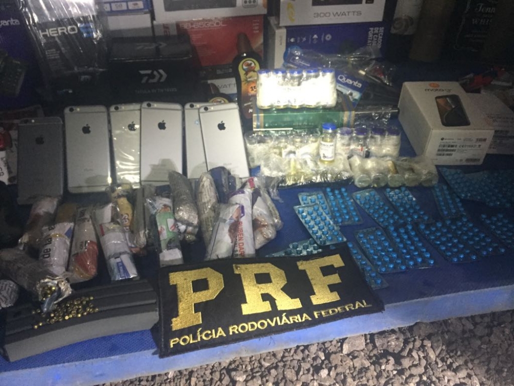 PRF prende contrabandistas em Bento Gonçalves