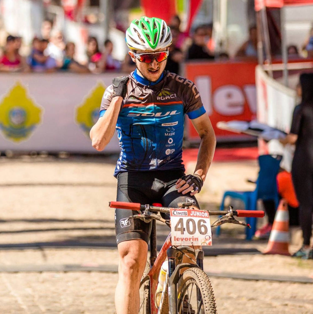 Jovem de Garibaldi é campeão na Copa Internacional de Mountain Bike