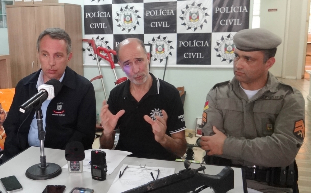 Delegado Clóvis e Sgto Farias apresentam balanço das ações realizadas pela policia