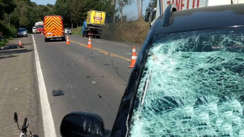 Jovem morre na BR 470 entre Garibaldi e Carlos Barbosa