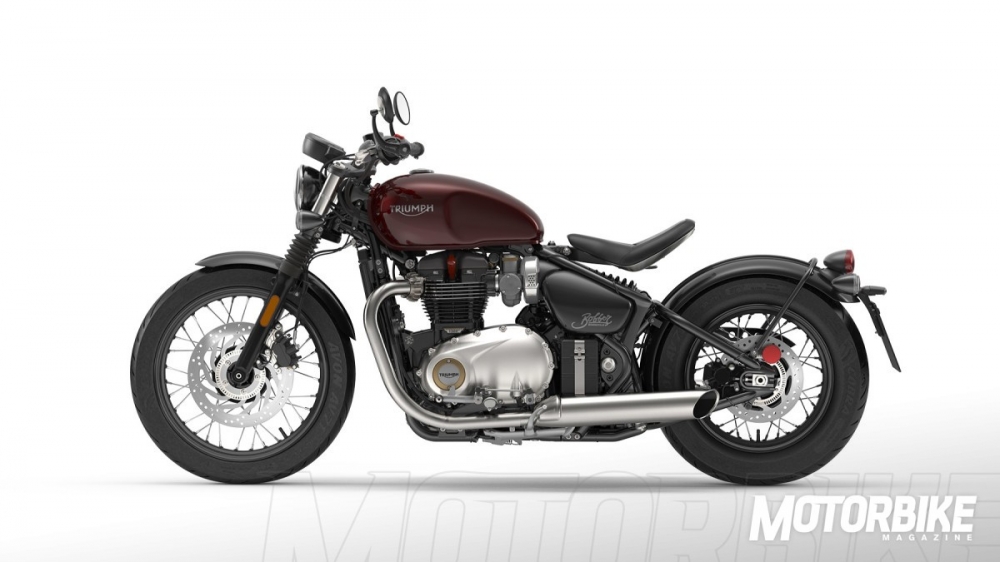 Nova Triumph Bobber tem visual radical e tocada prazerosa 