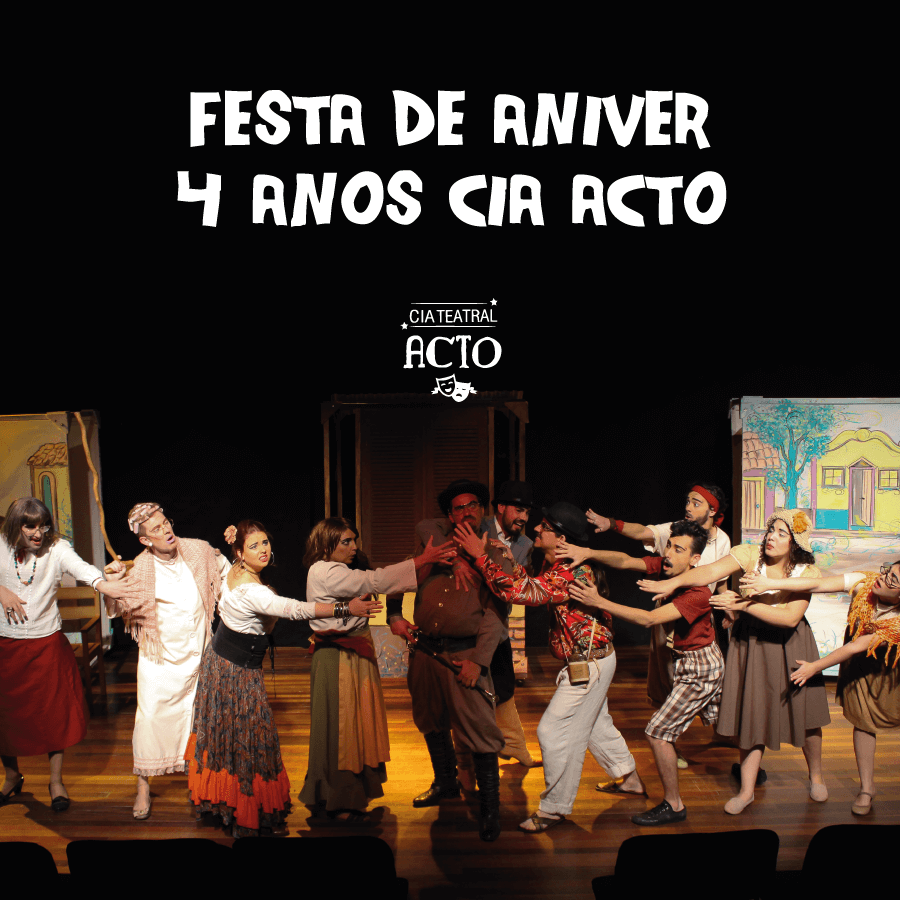 Oficinas de teatro acontecem neste final de semana