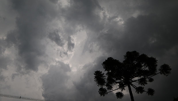 Previsão de temporais durante o fim de semana na Serra