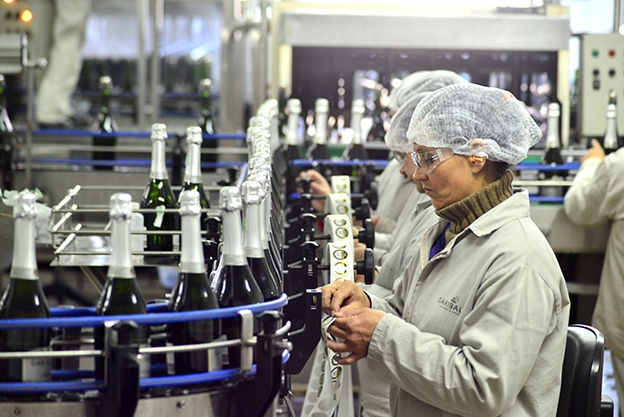 Final do ano faz vinícolas aumentarem produção de espumantes