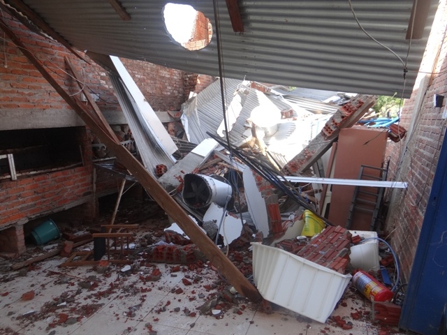 Forte temporal causa danos em municípios da região