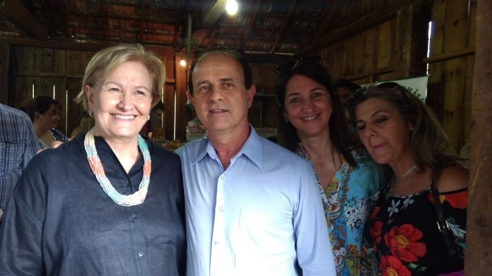 Senadora Ana Amélia visita a Fenachamp